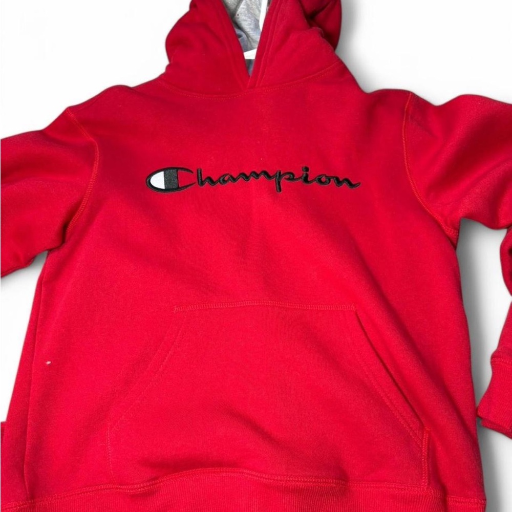 Champion Red Hoodie